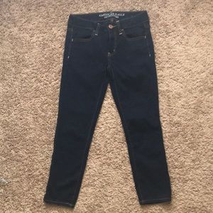 American Eagle Super Super Stretch Jegging Crop